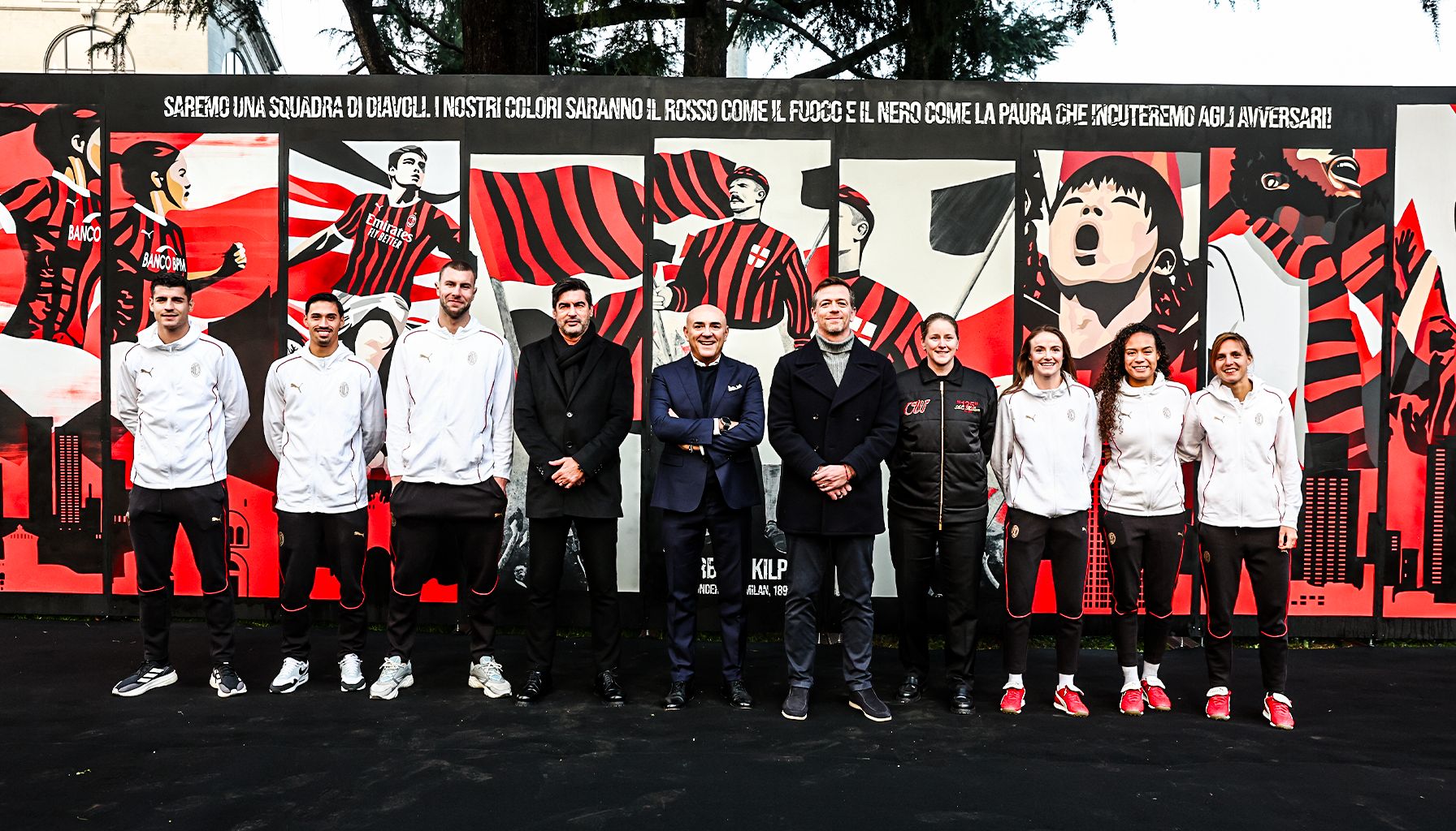 AC Milan e SNAIFUN svelano il murale per celebrare i 125 anni del Club AC Milan e SNAIFUN svelano il murale per celebrare i 125 anni del Club