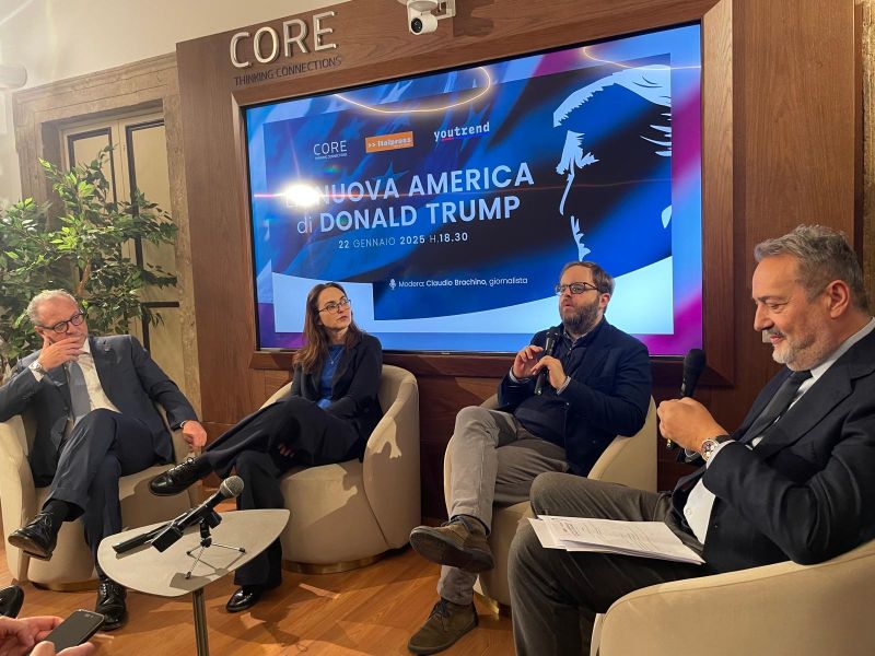 L’America di Trump, al via ciclo di incontri Core-Youtrend-Italpress L’America di Trump, al via ciclo di incontri Core-Youtrend-Italpress