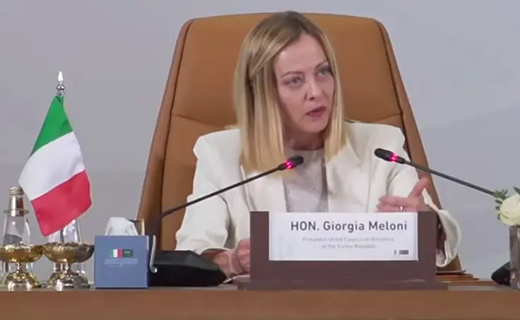 Meloni in Arabia Saudita “Inizia nuova era di cooperazione” Meloni in Arabia Saudita “Inizia nuova era di cooperazione”