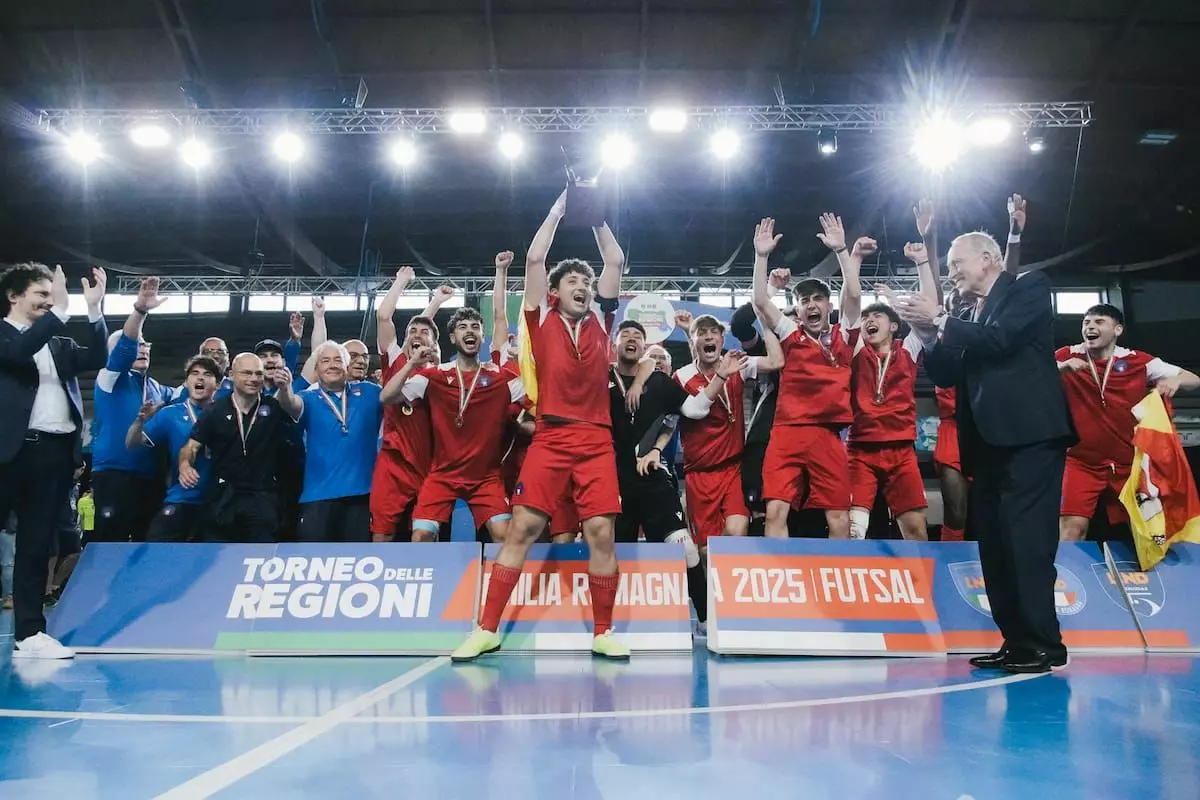 Torneo delle Regioni calcio a 5: festa Lazio, Piemonte VdA e Sicilia Torneo delle Regioni calcio a 5: festa Lazio, Piemonte VdA e Sicilia