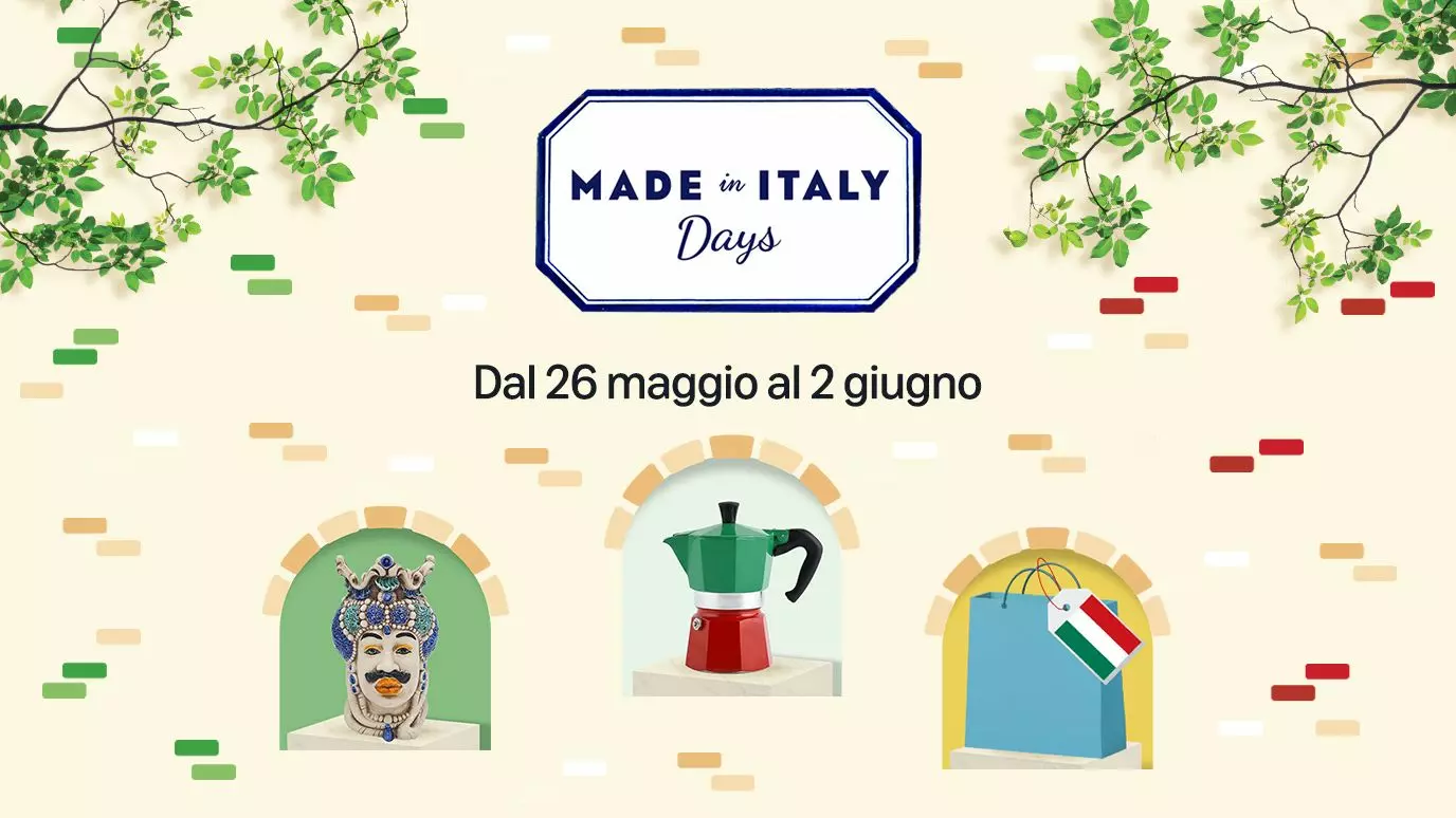 Tornano i Made in Italy Days su Amazon.it Tornano i Made in Italy Days su Amazon.it