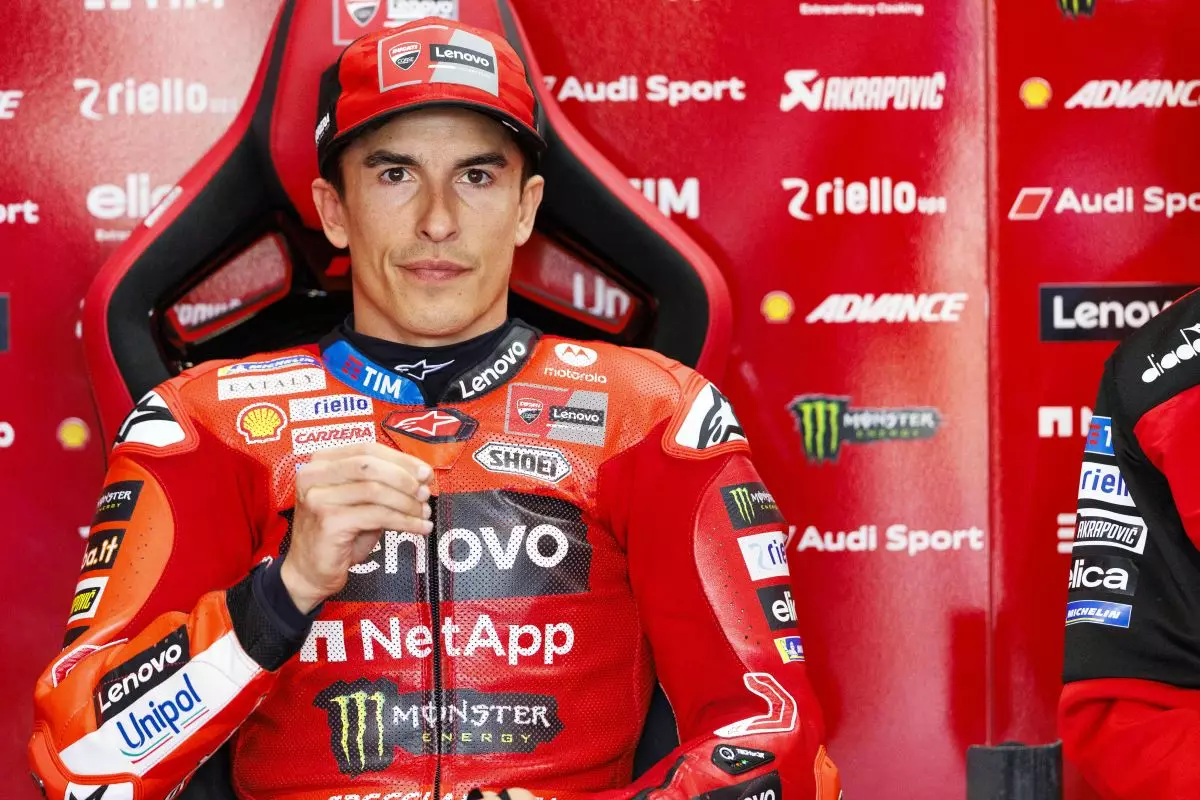Marc Marquez il più veloce nel venerdì di Aragon Marc Marquez il più veloce nel venerdì di Aragon
