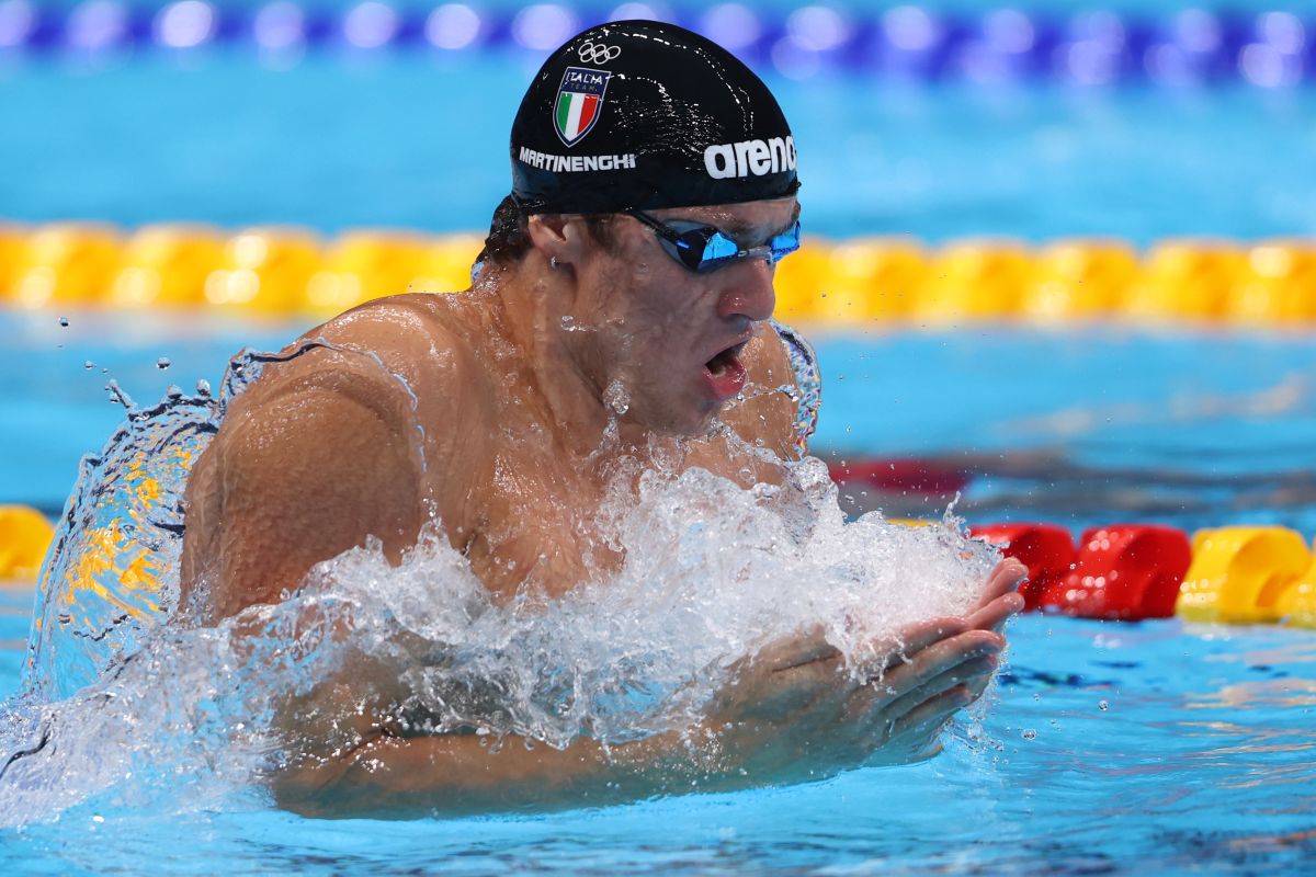 Martinenghi argento iridato nei 100 rana, Ceccon bronzo in 50 delfino Martinenghi argento iridato nei 100 rana, Ceccon bronzo in 50 delfino