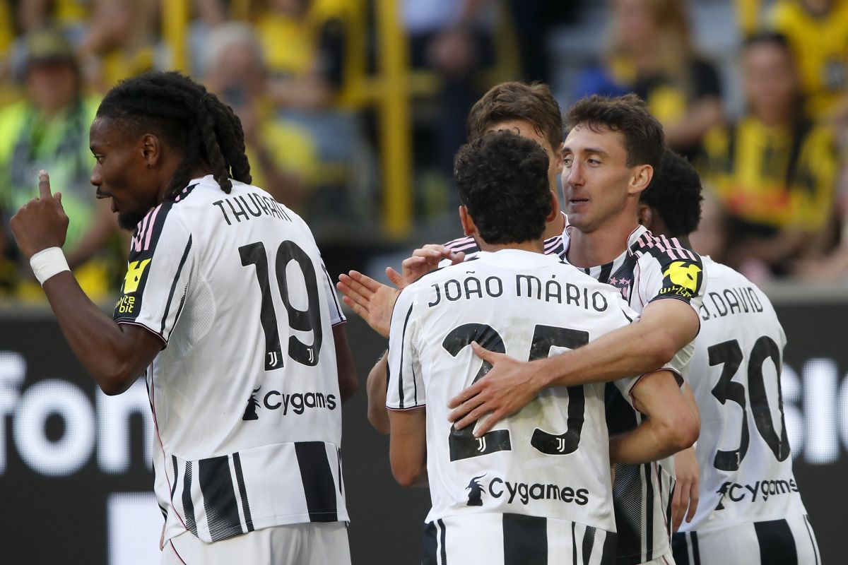 Segnali positivi per la Juve, 2-1 contro il Borussia Dortmund Segnali positivi per la Juve, 2-1 contro il Borussia Dortmund
