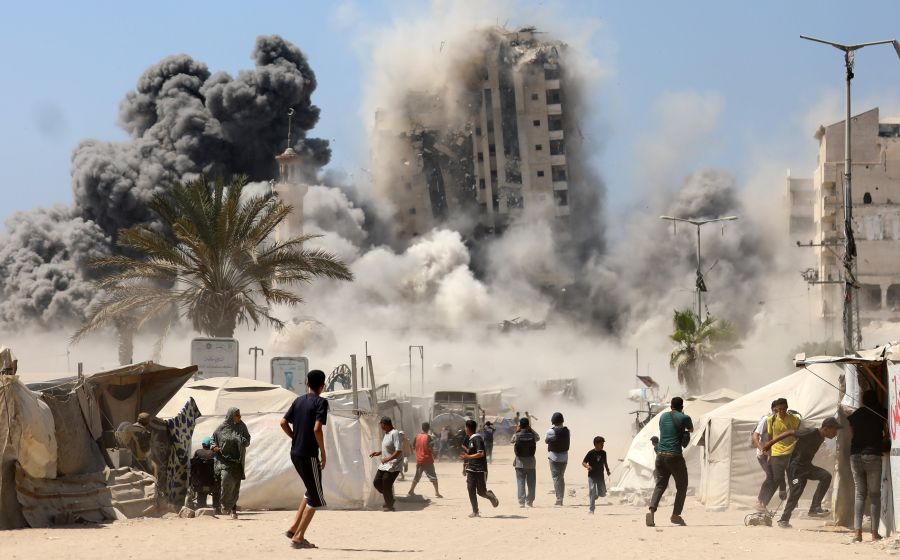 L’Idf ordina l’evacuazione dei civili a Gaza City L’Idf ordina l’evacuazione dei civili a Gaza City