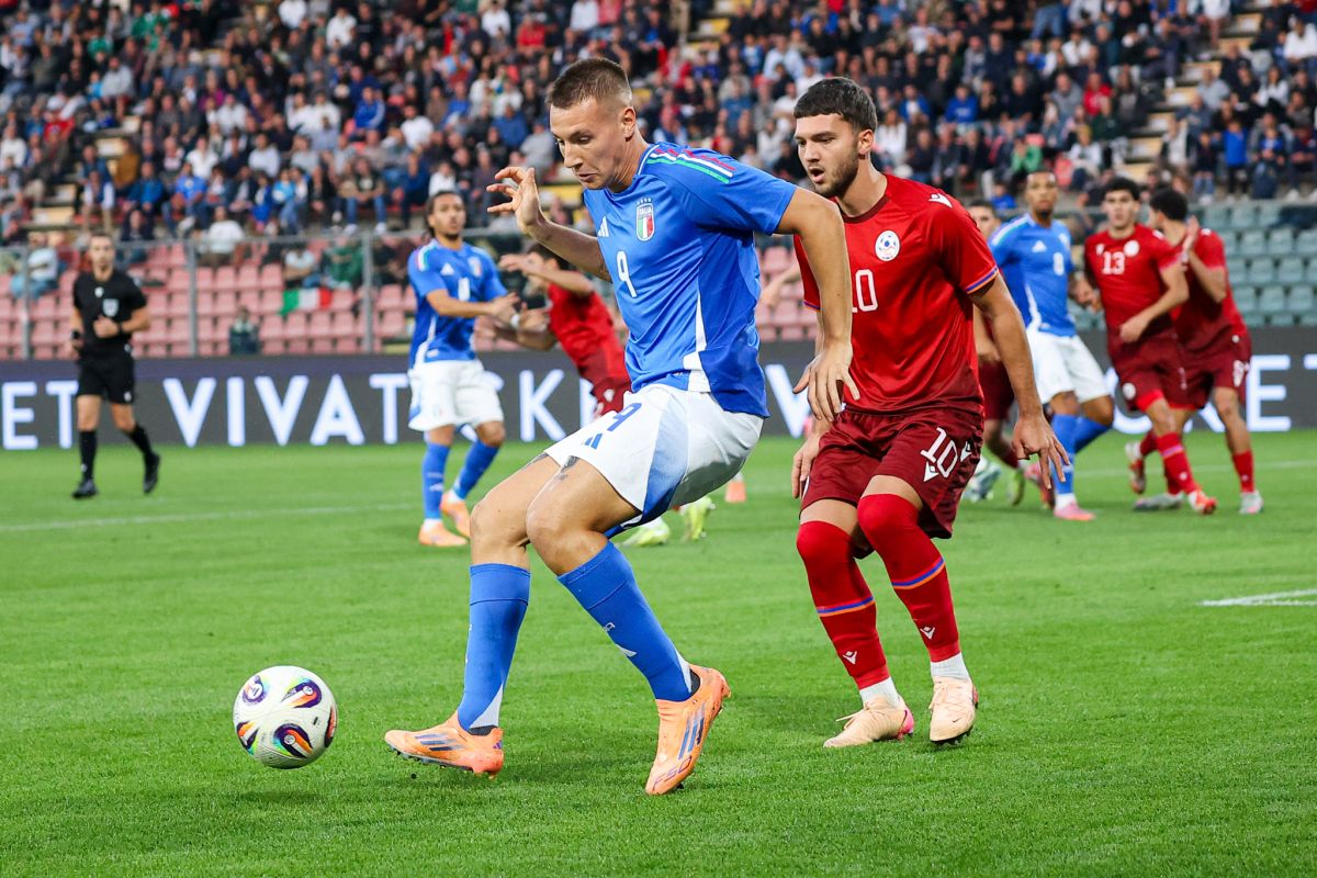 Quarta vittoria di fila per l’Italia Under 21, Armenia ko 5-1 Quarta vittoria di fila per l’Italia Under 21, Armenia ko 5-1