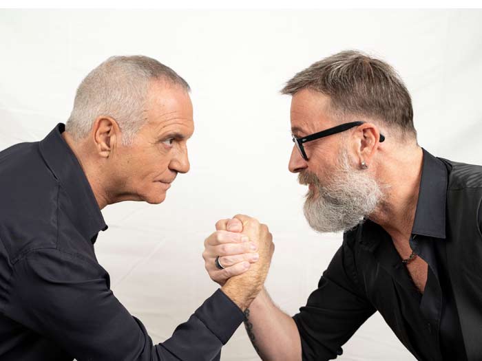 Panariello vs Masini “Lo strano incontro”: giovedì 14 dicembre al Teatro EuropAuditorium di Bologna