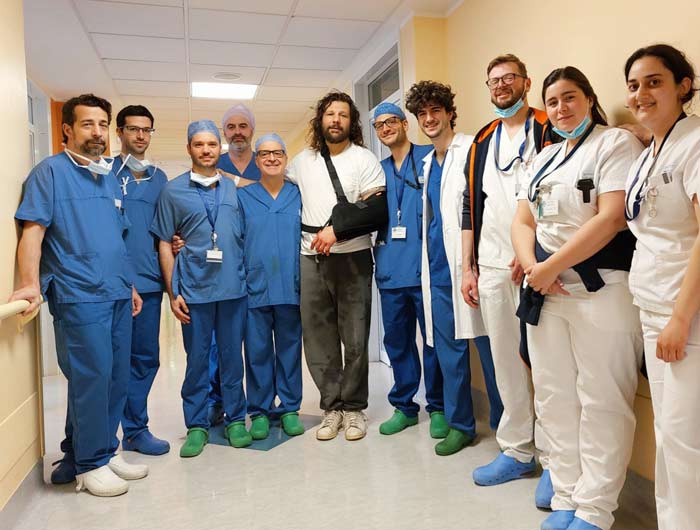 Il campione di rugby Martin Castrogiovanni operato in Ospedale a Sassuolo