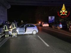 Tre auto si scontrano sulla Tangenziale Pirandello a Modena