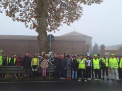 Una “Ghost Bike” per ricordare Giuliano Branchini, questa mattina la cerimonia a Sala Bolognese