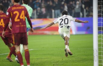 La Juventus vince ancora, battuta la Roma 2-1