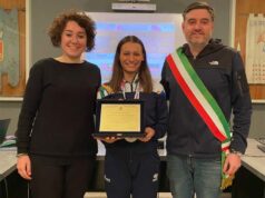 Martina Stefani omaggiata per i meriti sportivi dall’Amministrazione Comunale di Vezzano sul Crostolo