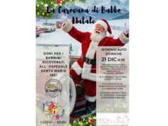 La Carovana di auto storiche dalla montagna porta Babbo Natale in Pediatria all’Arcispedale Santa Maria Nuova di Reggio Emilia