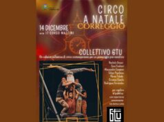 Corpi in volo domenica a Correggio con Circo a Natale