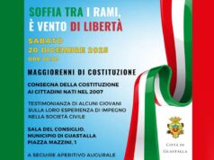 Sabato a Guastalla consegna della Carta Costituzionale ai nei maggiorenni