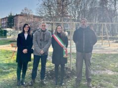 Nuovi alberi nel parco di Villa Gandini a Formigine grazie al contributo di Unicomstarker