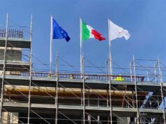 A Reggio Emilia la “posa della bandiera” per il completamento della struttura del MiRe – Maternità e Infanzia