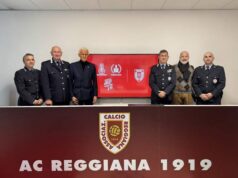Polizia locale di Reggio Emilia e Reggiana calcio si uniscono per la sensibilizzazione sulla sicurezza stradale