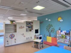Una nuova sala “a misura di bambini” alla Neuro Riabilitazione del San Sebastiano di Correggio