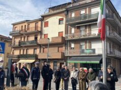 Casalgrande nel Giorno della Memoria e del Grande Sacrificio Alpino durante la ritirata di Russia