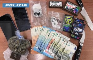 Trovato in macchina con la droga, a casa ne aveva più di mezzo chilo: arrestato 21enne