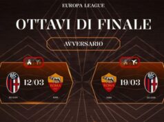 Calcio, Europa League: derby italiano Roma-Bologna agli ottavi di finale