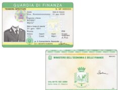 Nuove tessere di riconoscimento per la Guardia di Finanza