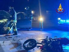 Incidente stradale in via Martiri della Bettola, due feriti