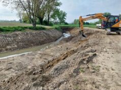 Formigine, torrente Cerca: verso la conclusione il secondo stralcio di lavori