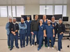 Carpi, primo intervento mini-invasivo endoscopico in una paziente oncologica