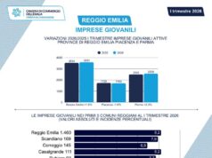 Aumentano a Reggio Emilia le imprese giovanili attive