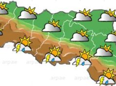 Previsioni meteo Emilia Romagna, mercoledì 13 maggio 2026