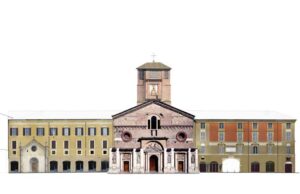 Nuovo volto per piazza Prampolini, il 18 maggio via al restauro delle facciate di Palazzo Vescovile e Palazzo dei Canonici