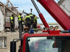 Crollo di una palazzina a Porto Sant’Elpidio, intervenuta la squadra Usar dell’Emilia-Romagna, specializzata in interventi di soccorso in contesti urbani di grave emergenza