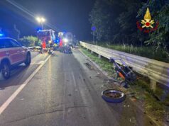 Castelvetro, scontro tra due motocicli sulla SP 569
