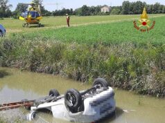 Reggiolo: con l’auto in un fossato pieno d’acqua, muore un ragazzo di 21 anni