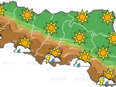 Previsioni meteo Emilia Romagna, mercoledì 17 giugno 2026