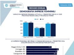 A Reggio Emilia in lieve calo le imprese femminili